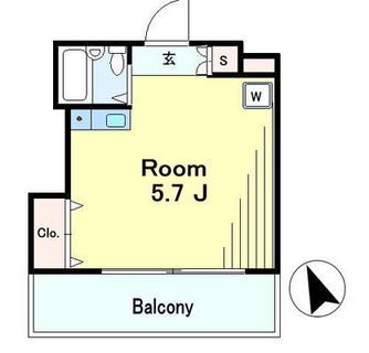 東京都豊島区東池袋２丁目 賃貸マンション 1R