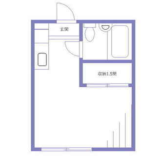 東京都文京区小日向１丁目 賃貸アパート 1R