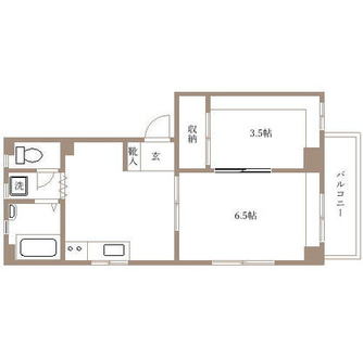 東京都文京区小石川１丁目 賃貸マンション 2K