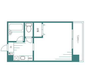 東京都豊島区東池袋２丁目 賃貸マンション 1K