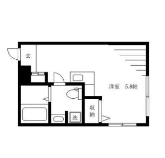 東京都文京区大塚５丁目 賃貸マンション 1R