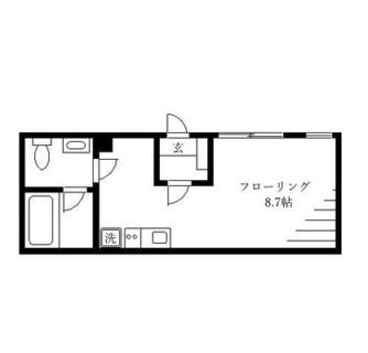 東京都文京区白山１丁目 賃貸マンション 1R