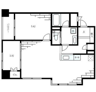 東京都豊島区南大塚３丁目 賃貸マンション 2DK